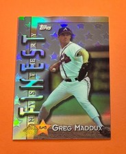 1998 Topps Mystery Finest Refractor Greg Maddux #ILM3 -Tough Parallel of Mad Dog