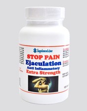 100 POWERFUL HERBS FOR EJACULATION PAIN IN MEN - 120 CAPSULES - MADE USA