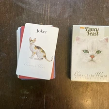 Fancy Feast, Cats of the World,  Playing Cards, Complete  including Jokers New