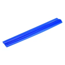 10 Pcs Blue Plastic Welding Rods 9.5mm x 330mm HDPE Flat(0.4inch x 13inch)
