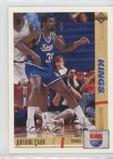 1991-92 Upper Deck Plain Text Hologram Antoine Carr #313 04zw
