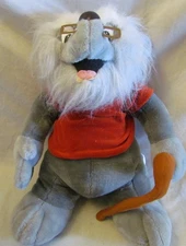 Once Upon A Forest Cornelius Badger Grandpa Cane 1993 Beta Plush 19" Big