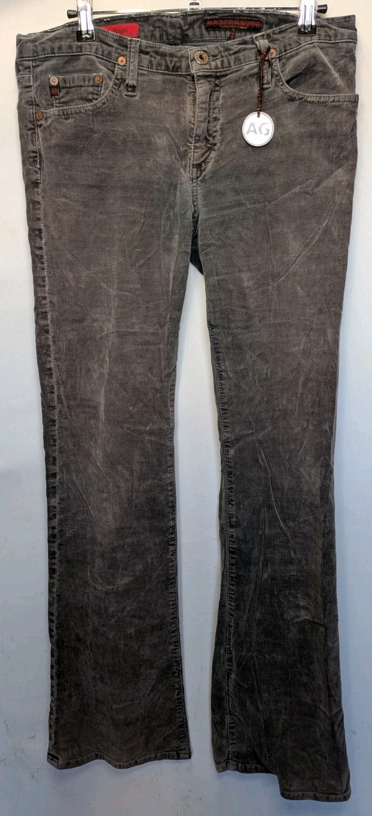 Adriano Goldschmied 30 Regular Black Flared Pants 6305