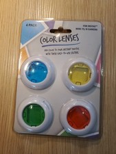 FUJIFILM Co. Color Lenses for INSTAX Mini 7S / 8 Camera 4 colors NEW SEALED 