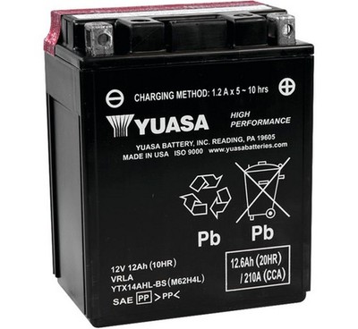 Yuasa AGM Maintenance Free Battery For Suzuki GS1000 1978-1982 YUAM62H4L