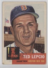 1953 Topps Ted Lepcio #18 0m2c