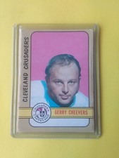 1972-73 OPC  WHA HOCKEY CARD GERRY CHEEVERS # 340 HIGH # SP