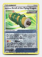 Rapid Strike Scroll of the Flying Dragon 153/203 Evolving Skies Reverse Holo NM