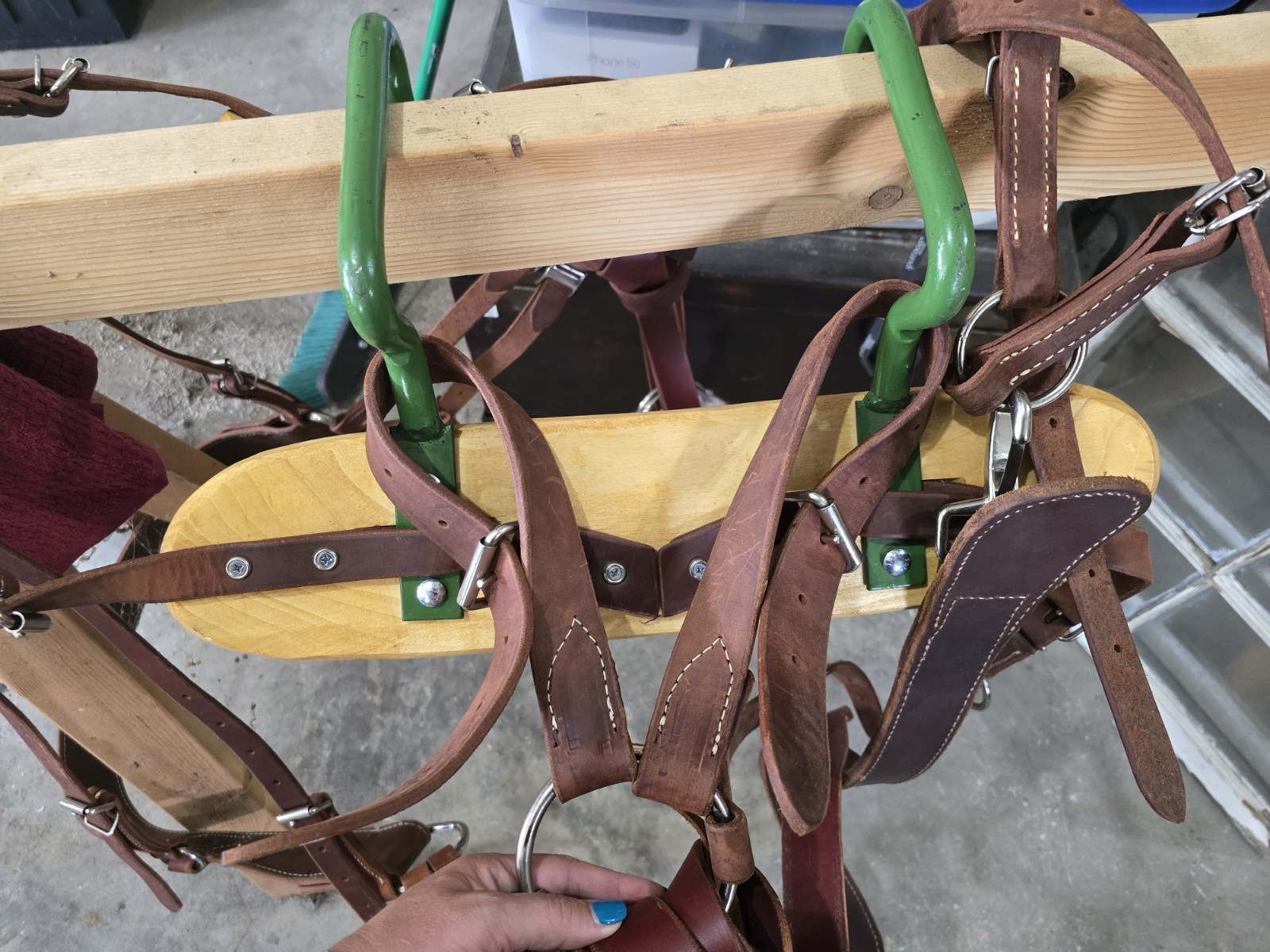 Pack Saddle, Leather Latigos Double Rigging Horse Mule Packing, hard ...
