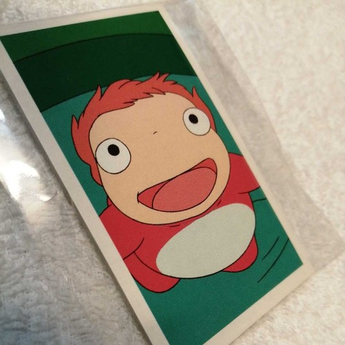 Hard To Find Studio Ghibli Ponyo On The Cliffs Quotes Cards Layout Exhibition Or