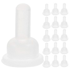 Silicone Pet Nursing Nipples Reusable Soft Transparent Kitten Bottle Replacement