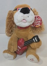 Hound Dog Dan Dee Collector's VTG Animated Sings Dance Lights Up Musical Plush