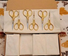 Gingher Gold Lions Tail G-LT Embroidery Scissors Box Of 120