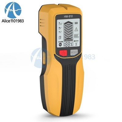 HW-810 6-in-1 Wall Scanner Stud Nail   Detector LCD Handheld Wall Detector #jd