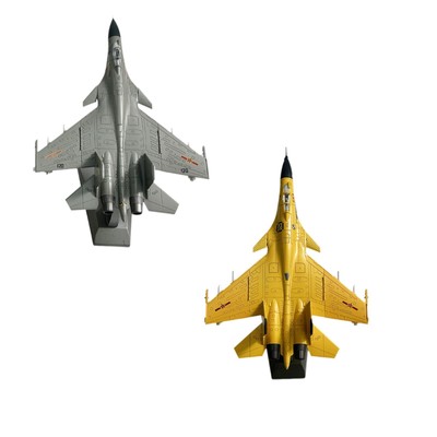 1/100 J15 Jagdmodell Konvolut Flugzeug Ornament für Regal Cafe Bar