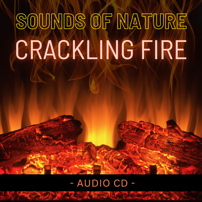 Crackling Fireplace Audio CD - Relaxing, Peaceful and Calm Burning Wood Fire