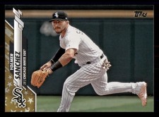 2020 Topps Yolmer Sanchez #91 Gold Star Chicago White Sox