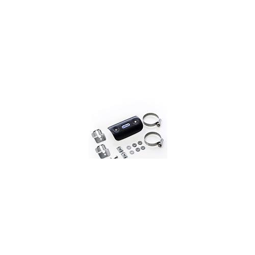 Pare chaleur universel carbone collecteur 44-66 mm protection thermique échappement moto