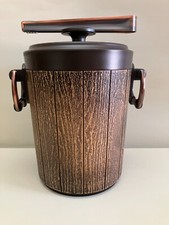 Alfi  Eiseimer Flaschenkühler Eiswürfel Holzoptik  2 Kühlelemente Vintage