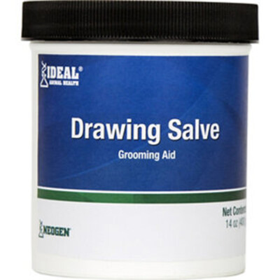 Drawing Salve Grooming Aid 14 oz Equine Horses Scrapes Wounds
