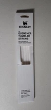 Brand New Stanley Reusable Quencher Straws - 4-Pack of BPA-Free, Reusable Straws