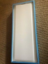 American Fluorescent Light 24 x 9 1/4"" 2 Bulb B  White Metal w/Plastic Cover