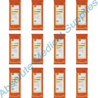 *12-Packs* Medline ReadyPrep CHG 2% Chlorhexidine Gluconate Cloth MSC098CHG