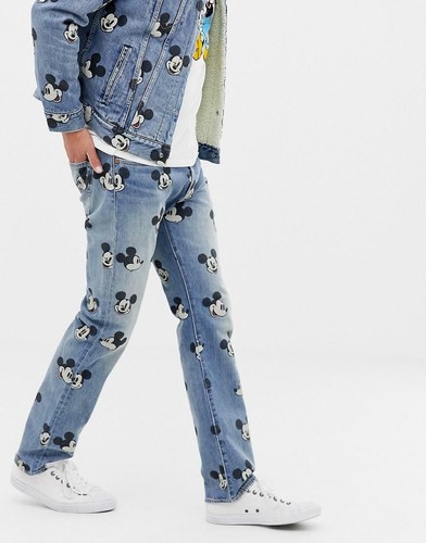 Levi's X Disney Mickey Mouse 501 