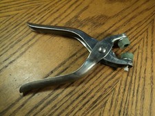 Vintage Crimping Craft Tool w/ Adjustment Screw 5-7/8" Long Japan