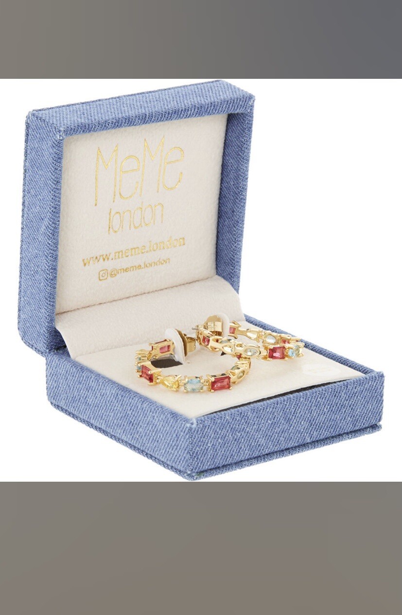 18ct gold plated earrings image 3