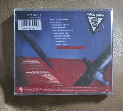 Special Forces by Alice Cooper (CD, Dec-1991, Wea) for sale online