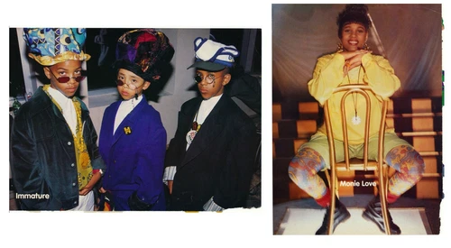 Immature IMx Monie Love Magazine Page 1990s Clipping Hip Hop R&B Rap Lot