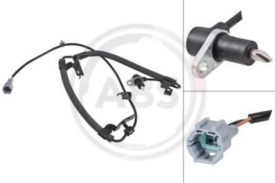 A.B.S. 31924 Sensor, wheel speed for NISSAN
