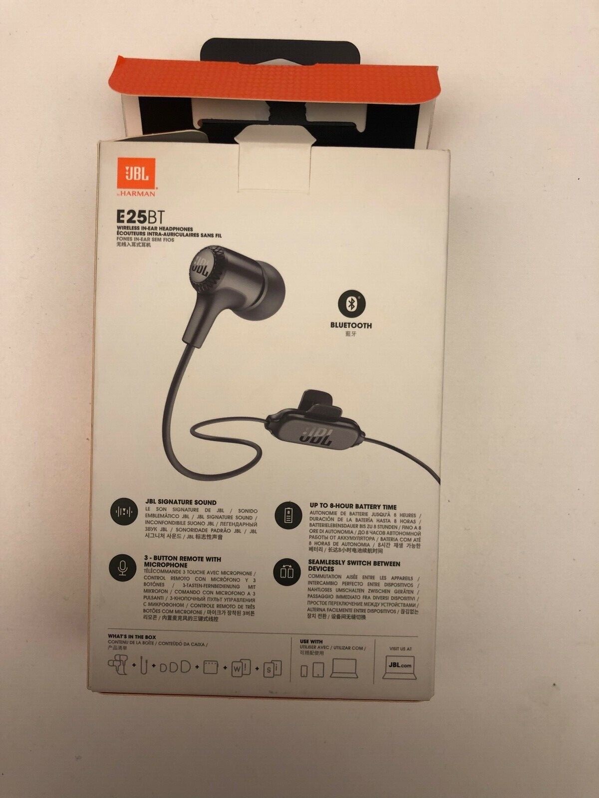 JBL E25BT Black In-Ear Only Headsets for sale online | eBay