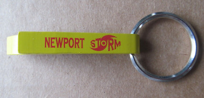 1 UNUSED NEWPORT STORM NEWPORT RI MICRO CRAFT BEER BOTTLE KEYCHAIN ...