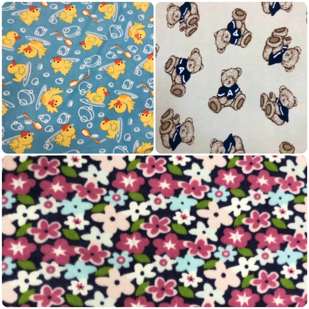 No pill fleece fabric by the yard clearance
