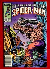 1983 Spettacolare Spider-Man 88 Gatto Nero App Edicola quasi nuovo fumetto chiave anni 80