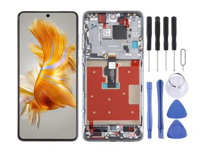 Original-Zubehör-Hersteller LCD Display Touchscreen Digitizer Rahmen für Huawei Mate 50 CET-AL00 CET-LX9