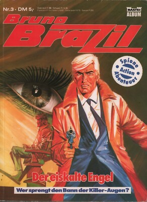 Bruno Brazil #3 Der Eiskalte Engel German Comic Book Bastel Album Mint