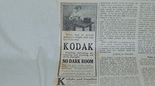 1909 Original EASTMAN KODAK CO AND OTHER ADVERTISING