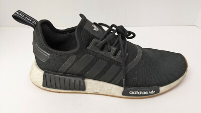 Adidas Originals NMD_R1 Sneakers, Black, Men's 10 M