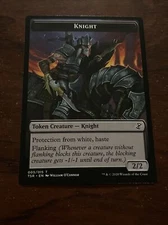 Knight Token MTG x1 Time Spiral Remastered Magic the Gathering B6499