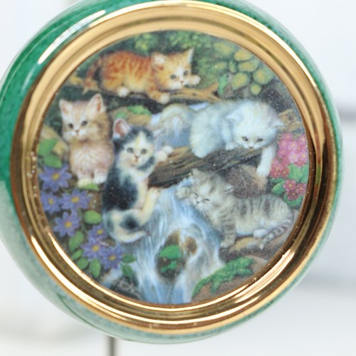 1998 Bradford Magical Moments Kitten Expedition Ornament Collection Assorted - 第 2/13 張圖片