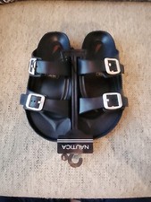 Nautica Kids Slides Birkens double buckle NEW NWT Blue Size 1