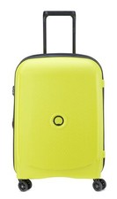 DELSEY PARIS 4 Double Rolls Cabin Trolley Slim Line 55 Trolley Green Chartreuse