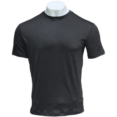 NEW AndersonOrd Butter T Men's Soft T-Shirt BLACK Athletic Golf Gym Etc. UPF 50+