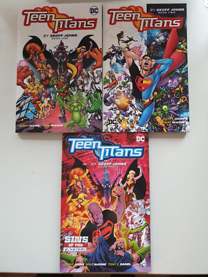 Teen Titans by Geoff Johns US TPB 1-3 von DC Comics