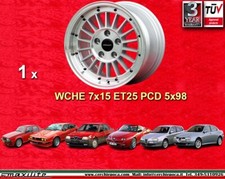 1 Cerchio Alfa Romeo 7x15  5x98 Alfetta GTV GTV6 75 155 164 wheel Felge