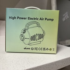 Electric Air Pump for Inflatable Pool Toys - High Power Quick-Fill Air Mattress