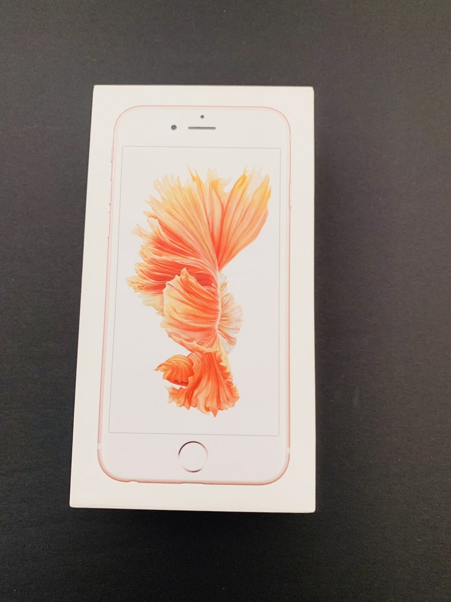 Apple iPhone 6S 64GB Rose Gold EMPTY BOX | eBay